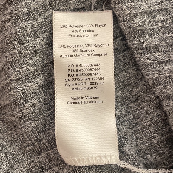 Grey Aritzia Wilfred Free Ribbed top size: XXS - Picture 5 of 5